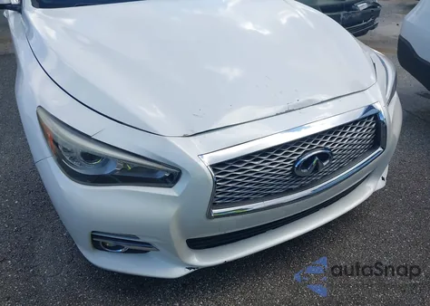2017 Infiniti Q50 3.0T Signature Edition z USA, uszkodzony, nr VIN JN1EV7ARXHM837164